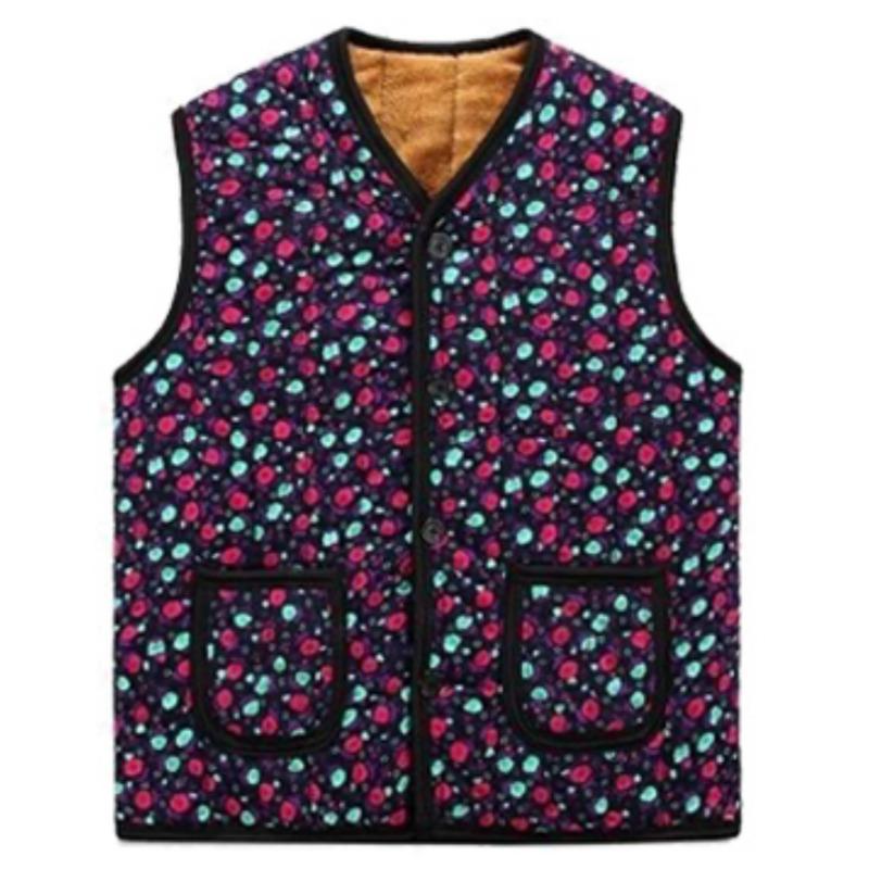 

K-Греннікор Квіткова Флісова Кімджанг Жилетка Джокі (М ятна ромашка) – Ретро затишний образ, натхненний Каріною та Дженні Mint Daisy (Free)