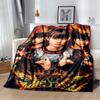 2026 New Babymetal Combination Printed Plush Soft Blanket Home Sofa Bed Warm Office Travel Picnic Flannel Blanket Bed Cover Gift