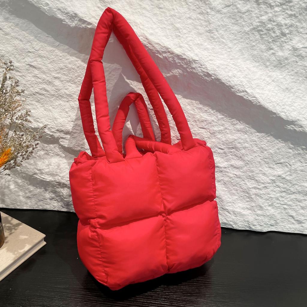 Корейская версия большой вместимости универсальной модной сумки через плечо сумка-тоут осень и зима