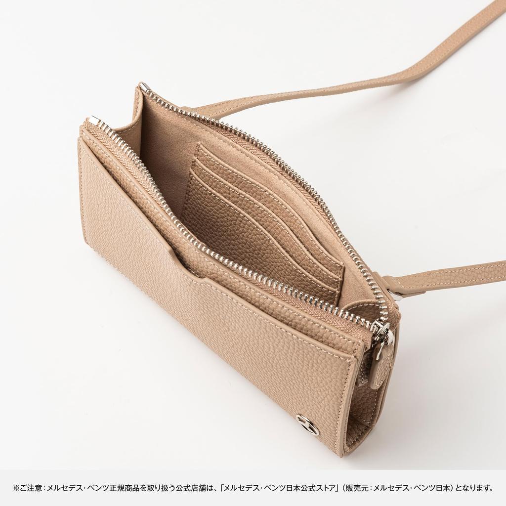 [Mercedes-Benz Collection] Genuine Smartphone Pouch, Greige