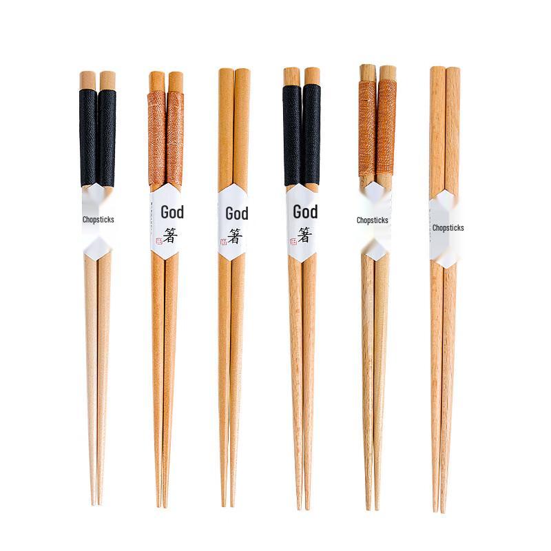 Ruhan Beech Wood Chopsticks
