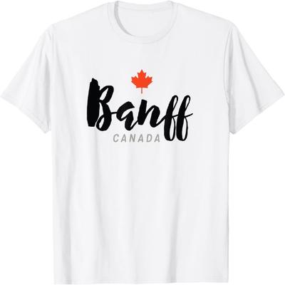 HQDSAD Classic Banff, Alberta, Canada, National Park T-Shirt T-Shirt