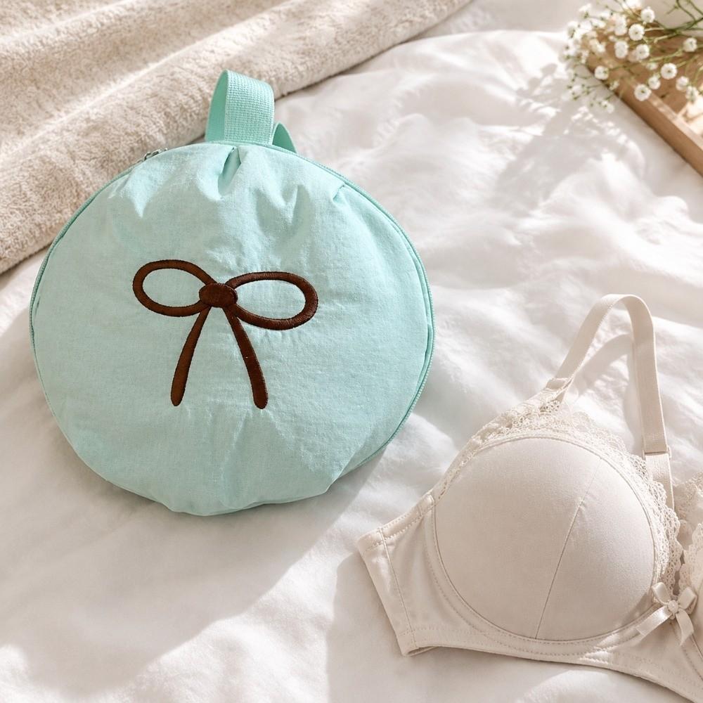 Korean Style Lingerie Pouch Zipper Closure Bra Sock Organizer Socks Sorting Bag  Business Trip
