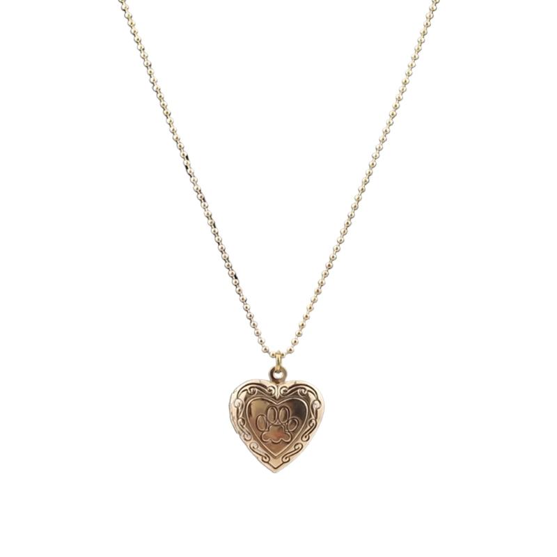 Stylový foto přívěsek ve tvaru srdce Náhrdelník s přívěskem ve tvaru srdce Materiál slitina Perfektní dárek k narozeninám a Vánocům