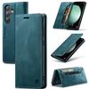 Premium Vintage Leather Wallet Case for Samsung Galaxy S24 FE - Flip Cover with Card Slots, Shockproof Retro Style (4 Colors)