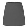 Klassischer Damen-Minirock mit Reißverschluss und geteiltem Saum, passend zum Blazer, für Büro und Alltag
