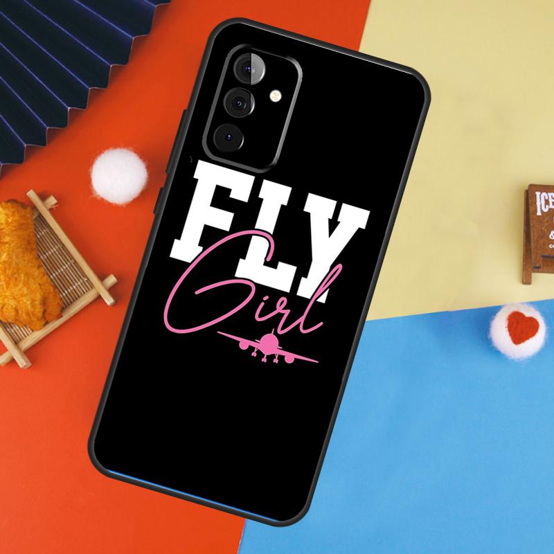 aircraft Airplane fly travel Case For Samsung Galaxy A14 A34 A54 A55 A35 A15 A73 A53 A33 A23 A13 A12 A32 A52 A51 Cover