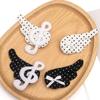 1 Pair Polka Dot Angel Wing Clip Angel Wings Design Y2K Hair Accessory  Casual Wear