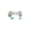A/C Compressor Adapter Fittings Direct Replacement For Denso 10S17F & 10S20F Kit