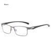 1.67 1.74 -8 to +8 Luxury Women Men Myopia Glasses Anti Blue Light Business Half Frame Minus Eyeglasses Finished Optical Near Sight Eyewear Diopter