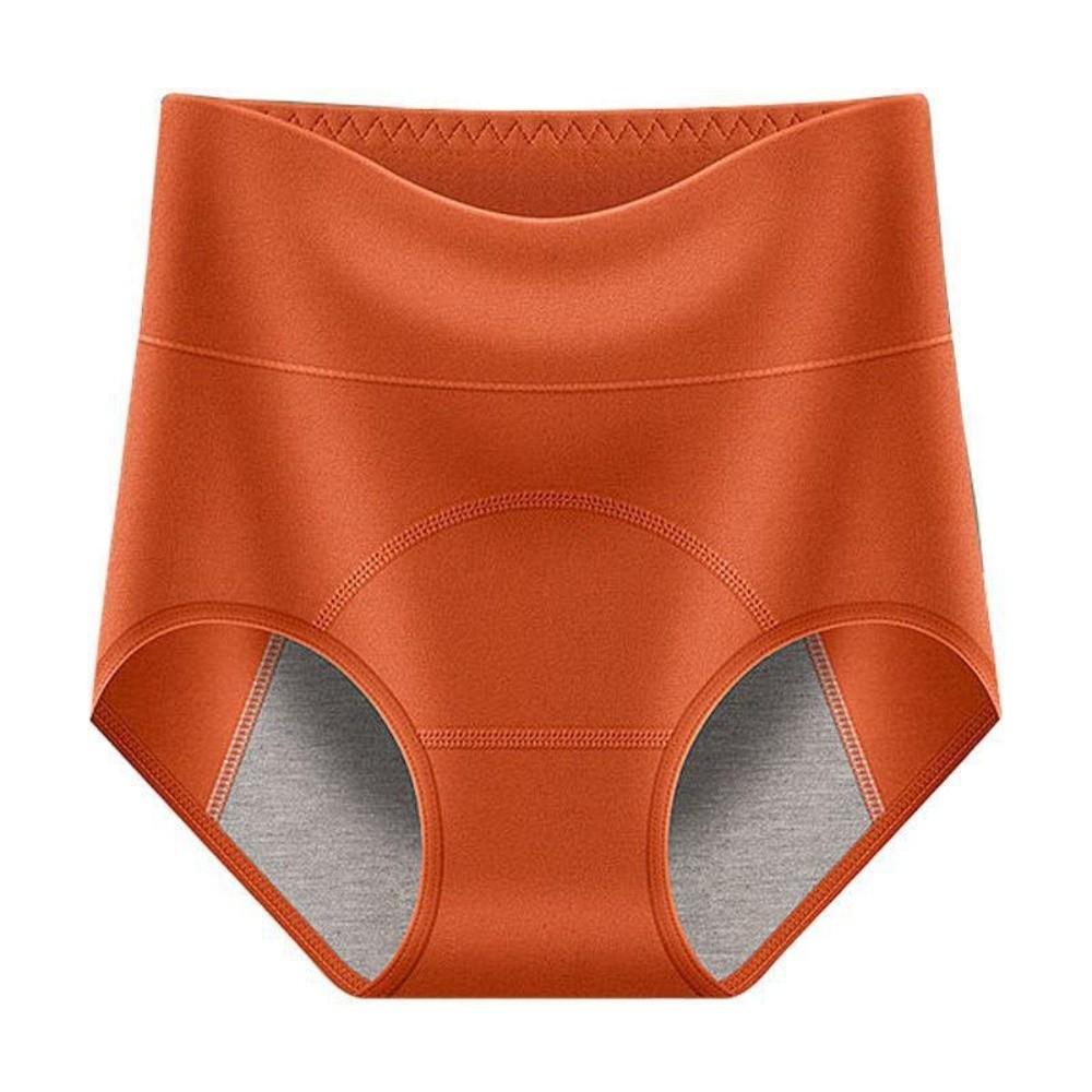 Leak Proof Menstrual Briefs High Waist Physiological Underwear Simple Period Pants  Women