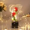 Popular Simulation Artificial Flower with Box Exquisite Fake Flower Gift Carnation Rose Bouquet Mother's Day