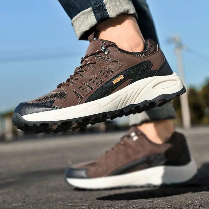 Parkside Khaki Overseas Shoes Vulcanize Leading Retro Men's Sneakers Sport Newest Trending Products Fashion-man