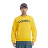 Adidas Neo Sports Lifestyle Series Round Neck Pullover Breathable Sweatshirt Men Sweatshirt Yellow HA1496