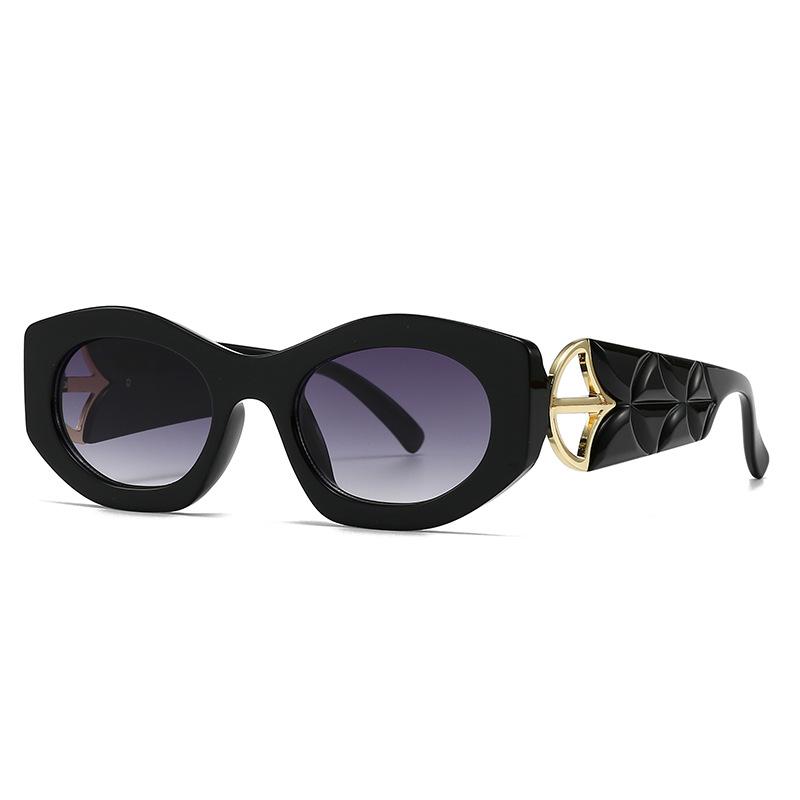 Classic Brand Designer Cat Eye Sunglasses Women For Men Vintage Sun Glasses Punk Popular Big Frame Luxury Eyeglasses Uv400