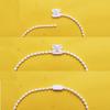 White Plastic Chain Connector for Beaded Chain for Roller Shades and Vertical Blinds (Pack of 10) (Chain not Included)