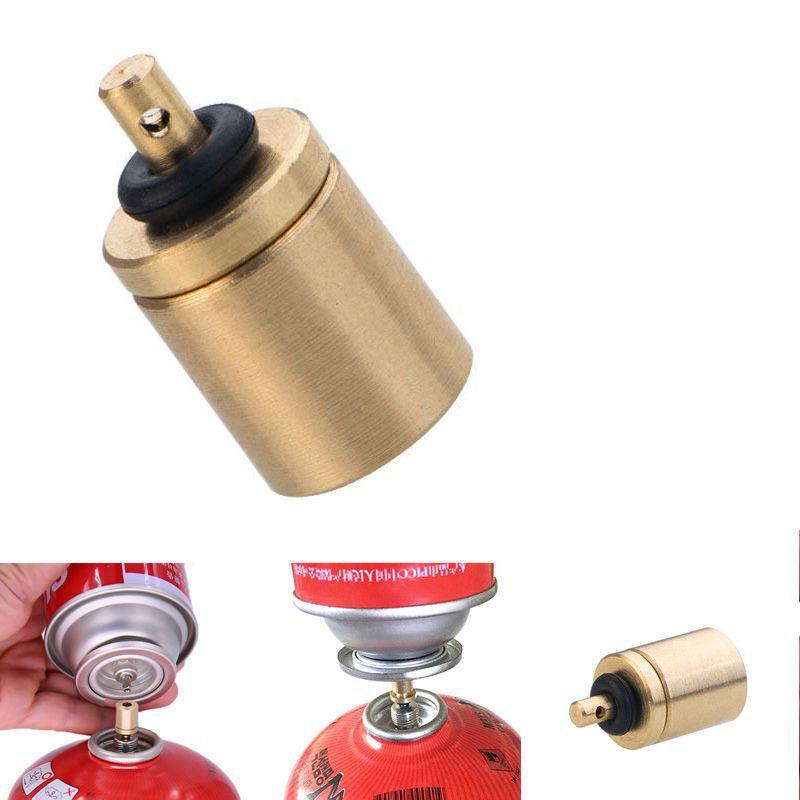 Picnic Stove Inflation Adapter & Valve Converter for Outdoor Camping & Mountaineering