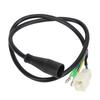 69cm Electric Bike Motor Adapter Cable Waterproof Motor Adapter Conversion Cable  Motor Conversion