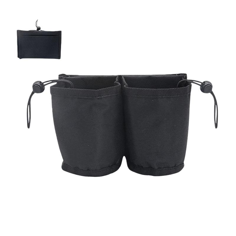1PC Luggage Travel Cup Holder Storage Bag Travel Cup Holder Coffee Mug Holder Suitcase Cup Holder Luggage Drink Holder Oxford Cl