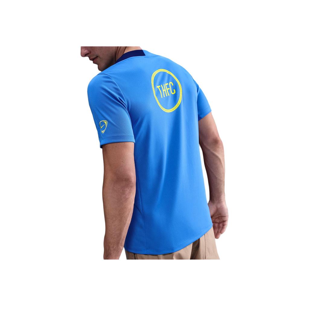 Nike Dri-Fit Total 90 Color Block Logo Short Sleeve Soccer Shirt Men tops HM3347-428