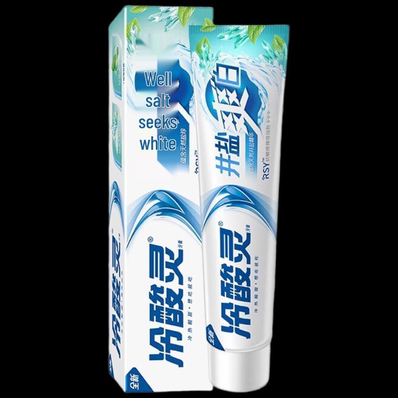 Cold-Sensitive Spirit Well Salt Whitening Icy Mint Toothpaste