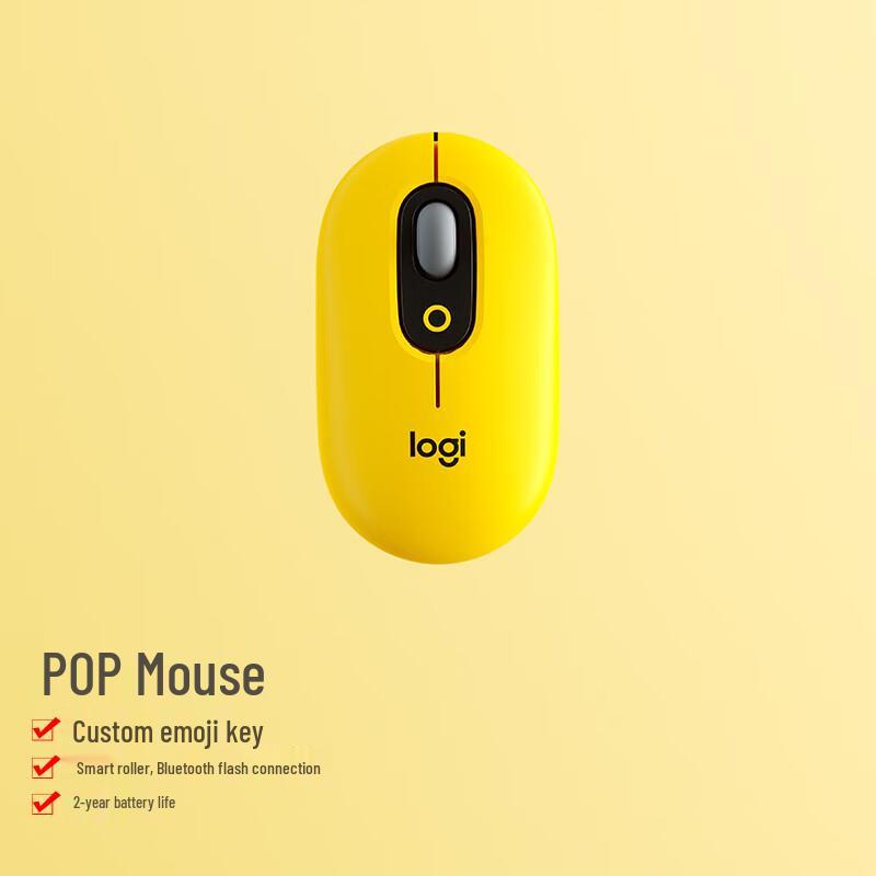 

Logitech POP MOUSE Wireless Bluetooth Mouse