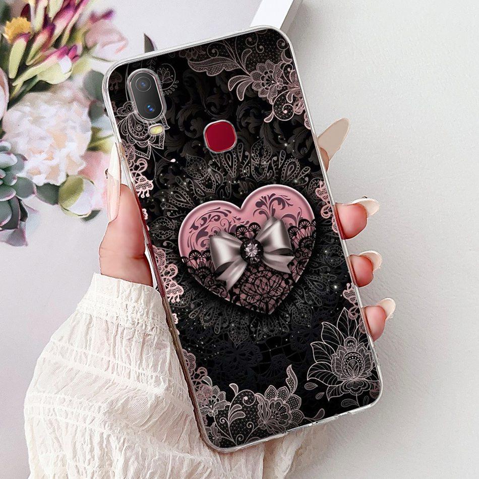 For Vivo Y11 Y12i 1906 1906_20 Fashion Cool Pattern Phone Case For VivoY11 Y 11 (2019) Soft Silicone TPU Cases