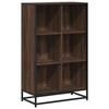 VidaXL Bookcase Brown Oak 65.5x33x107.5 Cm Engineered Wood, Bookcase, Room Divider, Divider, Cabinet 849163