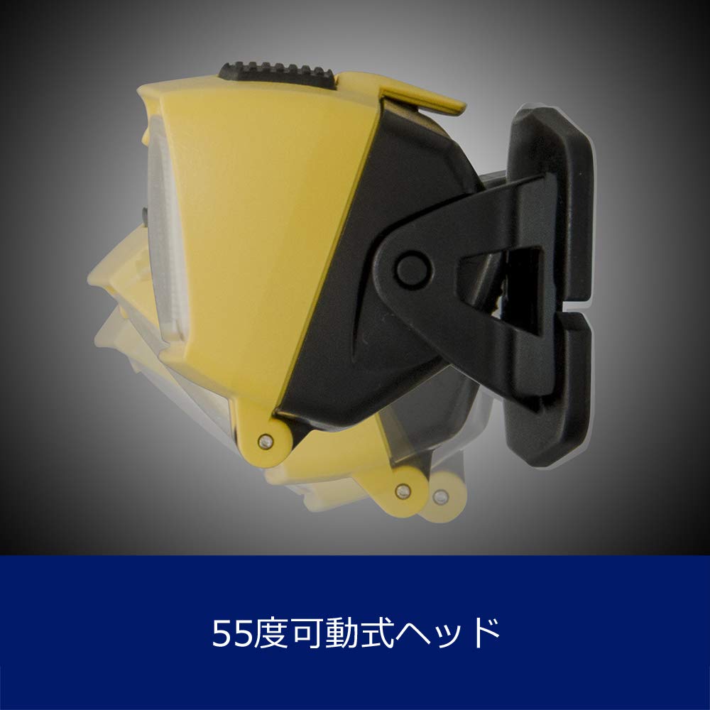 GENTOS LED headlight 190 lighting for 3 Uses 1 AA battery Combibreaker Compliant with ANSI standards Wide range illumination [Brightness