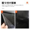 MiJuduo Compatible with Toyota Prius 50 Series 60 Series Exclusive Kick Guard Prevents Scratches and Dirt Embroidered Logo Seat Back Protector Pad