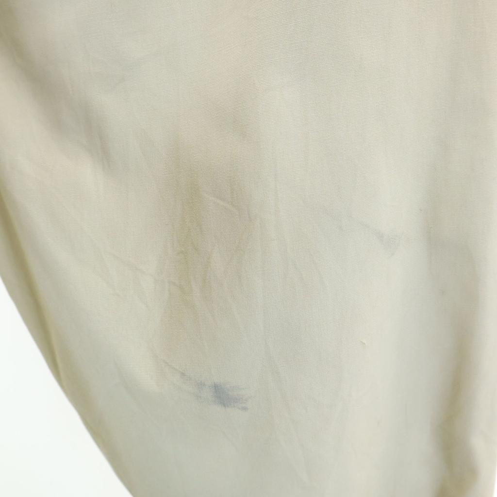 WOOLRICH 70s Vintage White Tag Mod coat XL Ivory TALON ZIP Men's Used