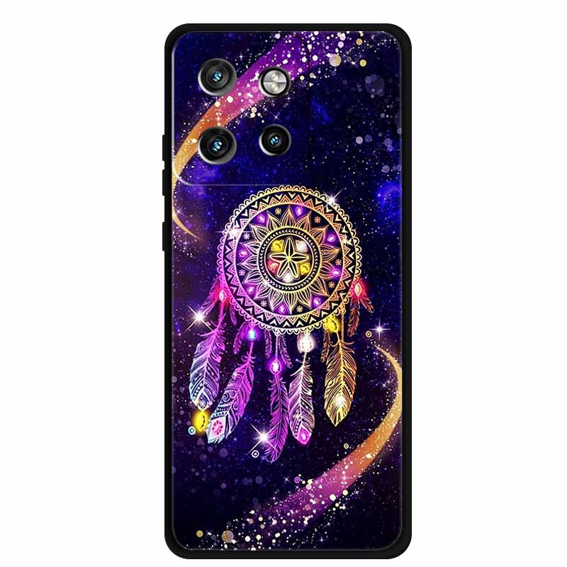 Soft Case For Motorola Moto G75 5G Cover Silicone Print Starry butterfly TPU Soft Phone Cases for Moto G75 Colorful TPU G75 Capa