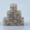 10Pcs 16Mm 6 Side Dice Counters +1/-1 Dice Kids Toy Counting Dice For Mtg Magic The Gathering Card Gaming Token & Loyalty Dice