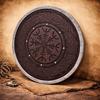 Viking Vegvisir Shield Wall Decor Norse Viking Home Decor Medieval Nordic Shield Gift 60.96 Cm