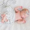 Newborns Photography Props Soft Blanket Velvet Ball Edge Swaddle Rug