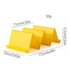 1/2/6Pcs Mexican Roll Rack Taco Holder Plastic Taco Holder Wave Shape Tray Holder Taco Cake Rack Display Stand Kitchen Gadgets
