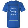 Add Your Own and Text Design Custom Personalized Adult T-Shirt Tee