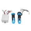 DC12V 500W Brush Motor Speed Controller with Throttle Grips for Electric Motorcycles Bikes Tricycle Scooter