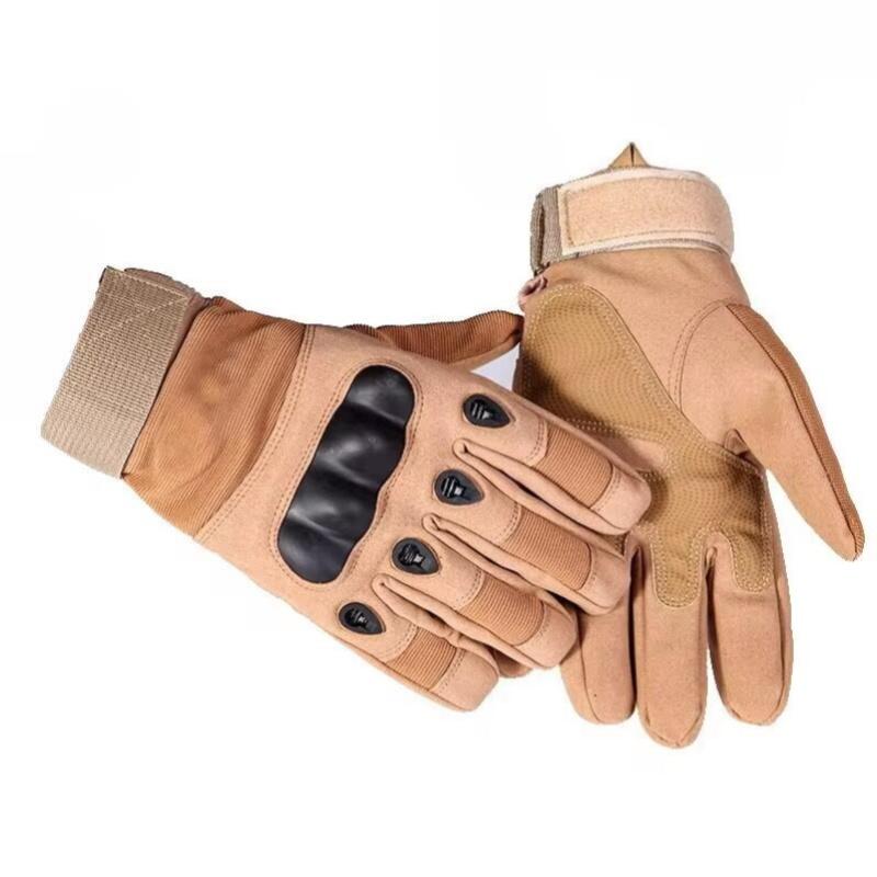 Tactical Military Gloves Color Bullet Air Gun Shooting, Soldier Combat Anti Slip Bicycle All Finger Gloves, MEN'S Clothing GLOVE