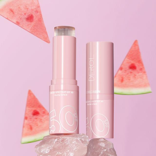 DEROL - Broad Spectrum SunScreen Glow Stick SPF50 PA+++ #Glow Stick - 8.5g