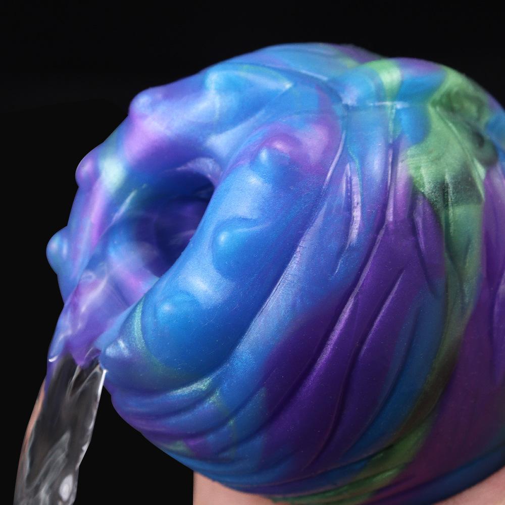 Water Squirting Masturbation Cup Silicone Masturbator for Men Manual Penis Training Sex Toy Gay Pussy Doll Vagina