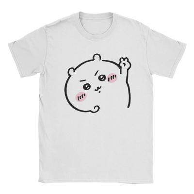 Leisure Chiikawa Tshirts Unisex Round Neck Short Sleeve Clothes  100%Cotton Summer Top Tee