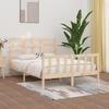 VidaXL Bed Frames Solid Pine Wood 140x200 Cm 3107613