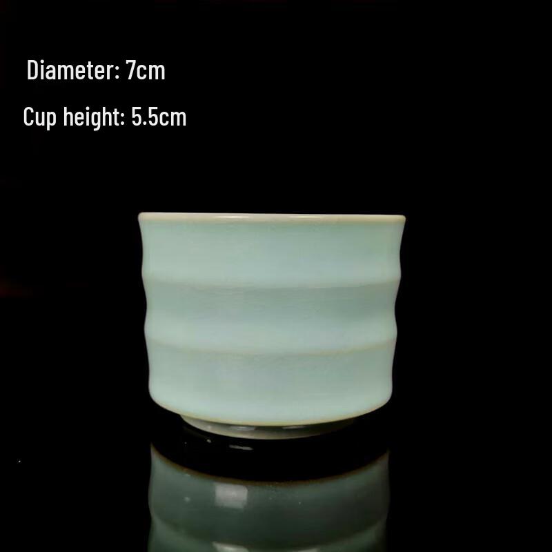 Handmade Ru Kiln Celadon Teacup