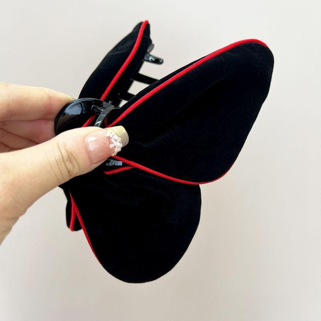 Elegant Marble Plumeria Hair Clip with Cross-Border Design