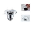 1 Pc Universal Copper Pop-Up Bounce Core Basin Drain Filter Hair Catcher Deodorant Bath Stopper Kitchen Bathroom Tool