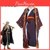 Trafalgar D Water Law Cosplay Kostüm Premium Qualität Kimono Robe für Halloween Karneval