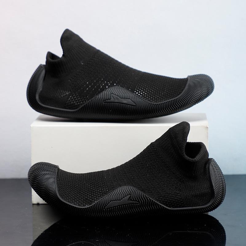 Женская Повседневная Обувь Нескользящая Мягкая Подошва Летняя Дышащая Сетчатая Амортизирующая Легкая Спортивная Обувь Подходит Для Тренажерного Зала 34 чёрный