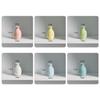 Bonbonfarbe Keramikvase Kleine Nordische Blumenflasche Mini Blumenpflanzenflaschen Töpfe Keramikvasen Hydroponische Pflanzenbedarf