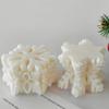 Christmas Candle Molds Castings Molds Epoxy Resin Molds Snowflake Pillar Silicone Moulds Plasters Molds Ornament Molds